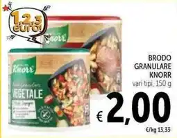 Spazio Conad Brodo granulare Knorr offerta