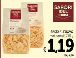 Spazio Conad Pasta all'uovo Saporidee offerta