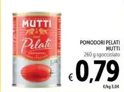 Spazio Conad Pomodori pelati Mutti offerta