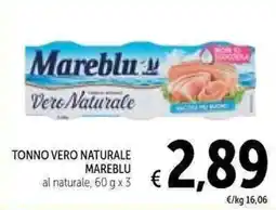 Spazio Conad Tonno vero naturale Mareblu offerta