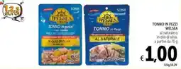 Spazio Conad Tonno in pezzi Welsa offerta