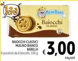 Spazio Conad Baiocchi classici Mulino Bianco offerta