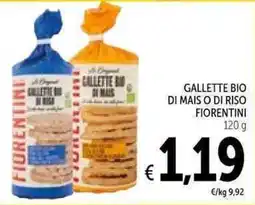 Spazio Conad Gallette bio fiorentini offerta