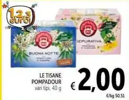Spazio Conad Le tisane pompadour offerta