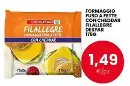 Interspar Filallegre formaggio fuso a fette con cheddar offerta