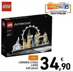 Spazio Conad LEGO Architecture Londra offerta