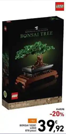 Spazio Conad Bonsai LEGO offerta
