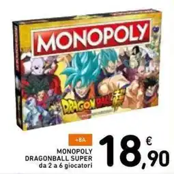Spazio Conad Monopoly Dragonball Super offerta