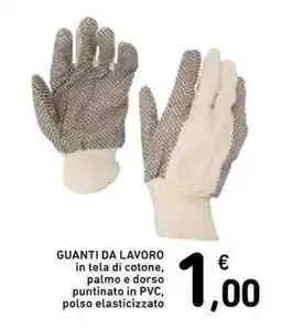 Spazio Conad Guanti da lavoro offerta