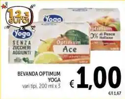 Spazio Conad Bevanda Optimum Yoga offerta