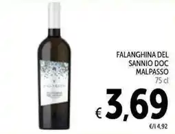 Spazio Conad Falanghina del Sannio Doc Malpasso offerta