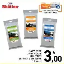 Spazio Conad Salviette umidificate Rhütten offerta