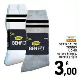 Spazio Conad Calze tennis uomo Benfat offerta