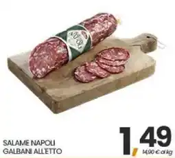 Interspar Salame Napoli Galbani Alletto offerta