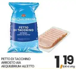 Interspar Petto di tacchino arrosto AIA Aequilibrium offerta