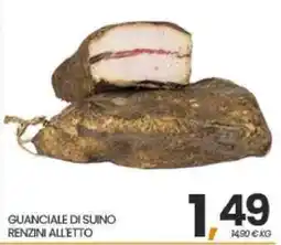 Interspar Guanciale di suino Renzini Alletto offerta