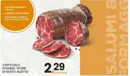 Interspar Capocollo Pugliese Storie di Gusto all'Etto offerta