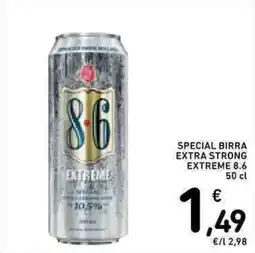 Spazio Conad Special Birra Extra Strong Extreme 8.6 offerta