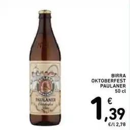 Spazio Conad Birra Oktoberfest Paulaner offerta