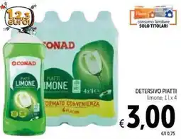 Spazio Conad Detersivo piatti limone Conad offerta
