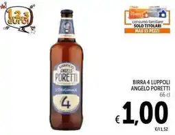 Spazio Conad Birra 4 Luppoli Angelo Poretti offerta