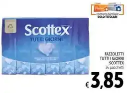 Spazio Conad Fazzoletti tutti i giorni Scottex offerta