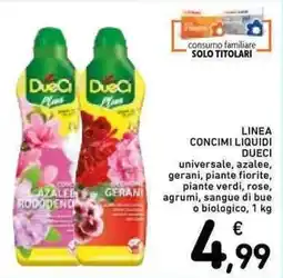 Spazio Conad Concimi liquidi Dueci offerta