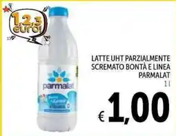 Spazio Conad Latte UHT parzialmente scremato Bontà e Linea Parmalat offerta