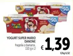 Spazio Conad Yogurt Super Mario Danone offerta