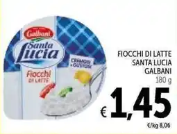 Spazio Conad Fiocchi di latte Santa Lucia Galbani offerta