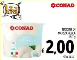 Spazio Conad Nodini di mozzarella Conad offerta