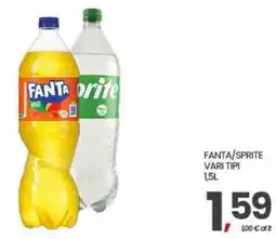 Interspar Fanta/Sprite vari tipi offerta