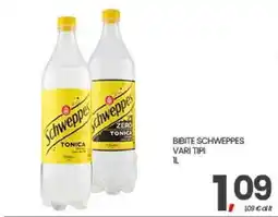 Interspar Bibite Schweppes vari tipi offerta