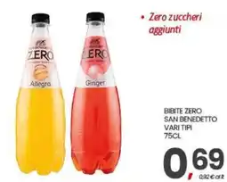 Interspar Bibite Zero San Benedetto offerta