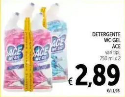 Spazio Conad Detergente wc gel ace offerta