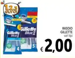 Spazio Conad Rasoio Gillette vari tipi offerta