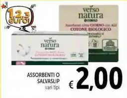 Spazio Conad Verso natura Assorbenti o salvasilip offerta