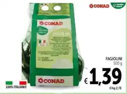 Spazio Conad Fagiolini Conad offerta