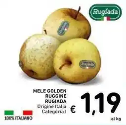 Spazio Conad Mele Golden Ruggine Rugiada offerta