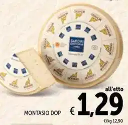 Spazio Conad Montasio DOP offerta