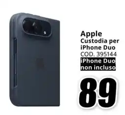 MediaWorld Apple Custodia per iPhone Duo offerta