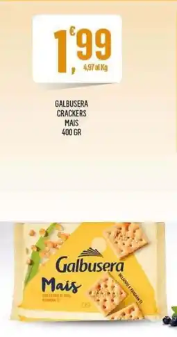 Vibian Galbusera Crackers Mais offerta