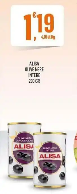 Alisa olive nere intere