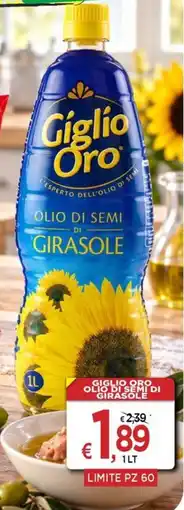 Jero Market Giglio Oro olio di semi di girasole offerta