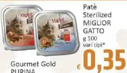 Paghi Poco Miglior Gatto Patè Sterilized offerta