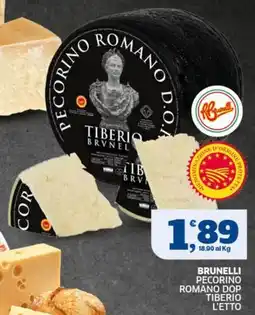 Sigma Brunelli Pecorino Romano Dop Tiberio offerta