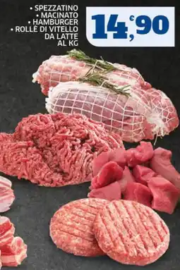 Sigma Spezzatino/ macinato/ hamburger/ rollè di vitello da latte offerta