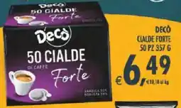 Deco Iperstore Decò Cialde Forte offerta