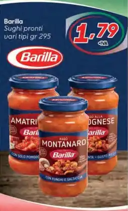 Pac Cash&Carry Barilla sughi pronti offerta