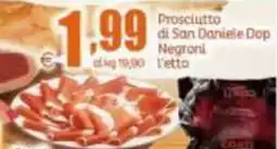 Elite Prosciutto di San Daniele Dop Negroni offerta